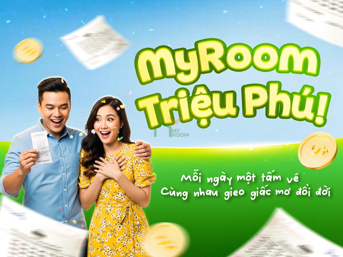 Cư dân MyRoom mỗi ngày đều có cơ hội trúng Vietlott!