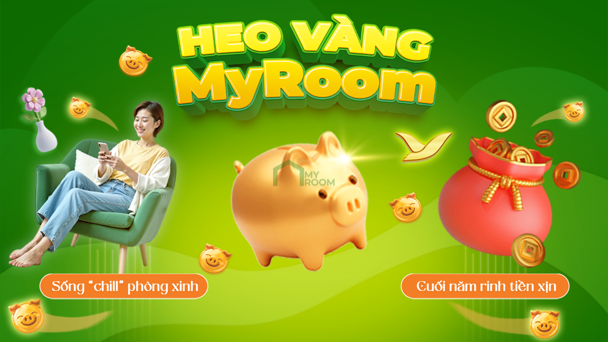 Khởi động “Quỹ Heo Vàng” MyRoom: Cùng nhau tích lũy, cùng nhau chia thưởng